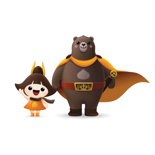 Gongju&rsquo;s Mascots: Goma Bear / Gongju