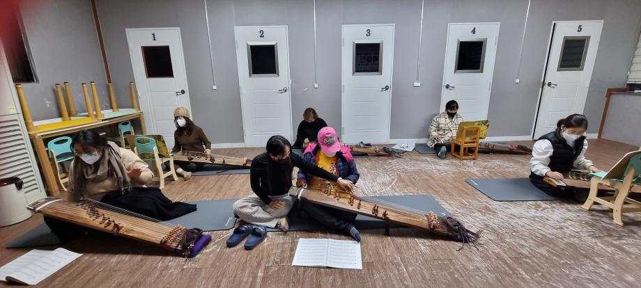 2022 계룡면 하반기 평생학습 "가야금" 이미지