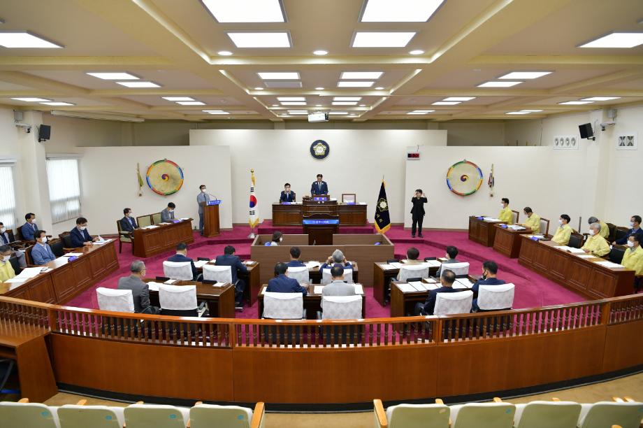 공주시의회 제221회 임시회 개회 이미지