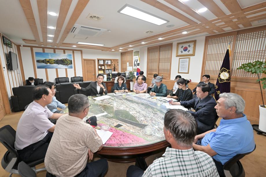 덕지리 폐기물처리시설 반대투쟁위원회 간담회 개최 이미지