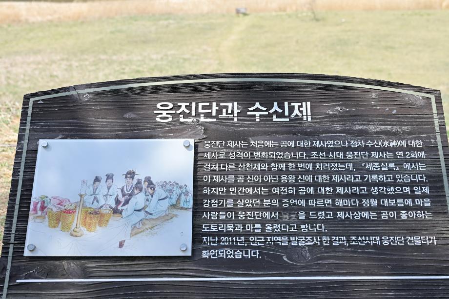 2025년 4월 11일 웅진단 수신제 이미지