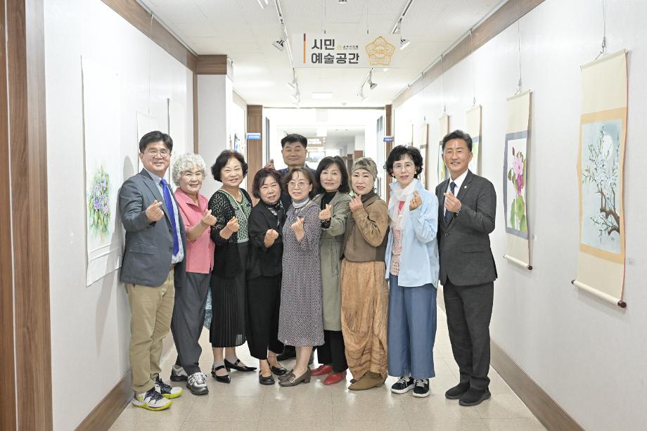 2025년 5월 19일 시민예술공간 옛빛뜰 천아트 동행 전시회 이미지