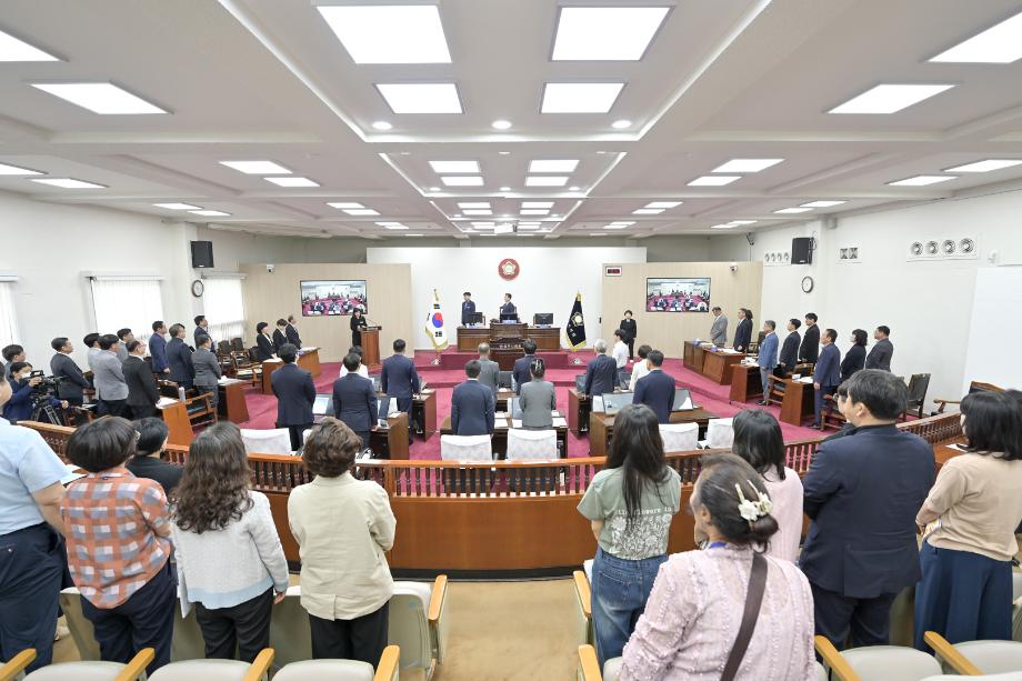 2025년 6월 2일 제259회 공주시의회 제1차 정례회 제1차 본회의 이미지