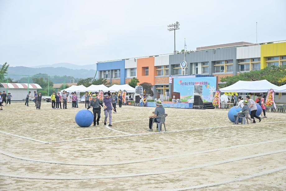 2025년 6월 28일 귀산·청산 학구내 화합 체육대회 개회식 이미지