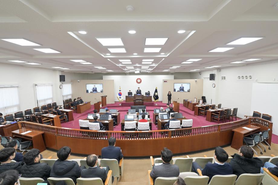 2026년 1월 20일 제263회 공주시의회 임시회 제2차 본회의 이미지