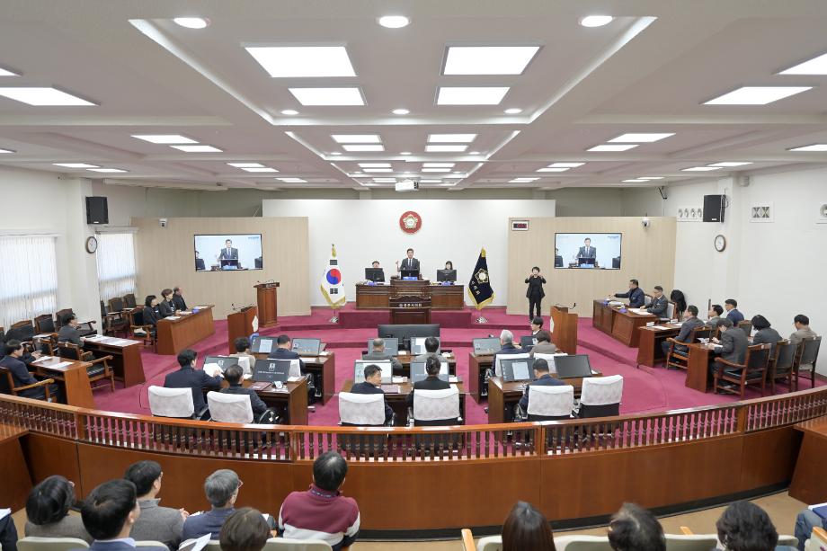 2026년 2월 9일 제264회 공주시의회 임시회 제2차 본회의 이미지