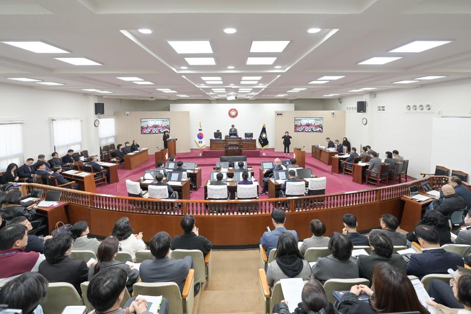 2026년 2월 3일 제264회 공주시의회 임시회 제1차 본회의 이미지