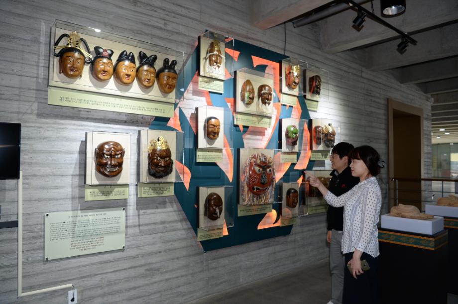 백제미마지탈 전시1